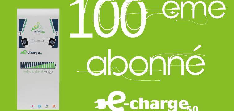 Le service e-charge50 compte aujourd’hui 100 abonnés